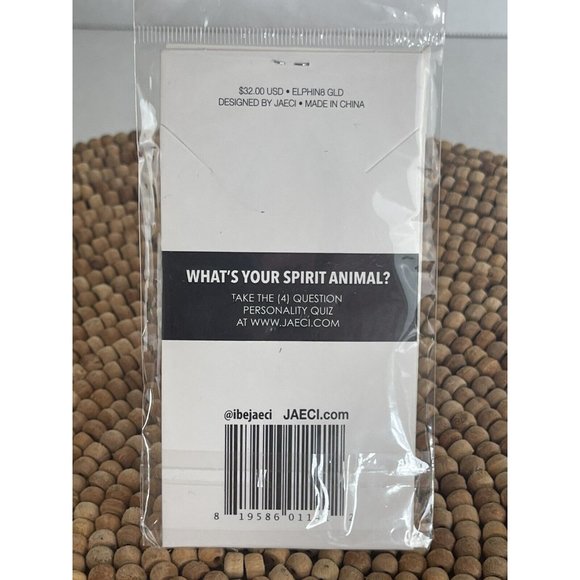 New JAECI Elephant Charm 14K Gold Plated  Necklace Adjustable Elephant Lover - Picture 6 of 7